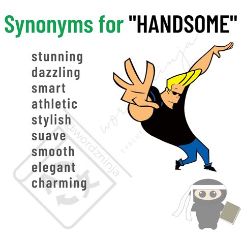 handsome synonyms